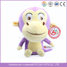 Juguete de peluche personalizado Cute felpa Monkey Doll para niña